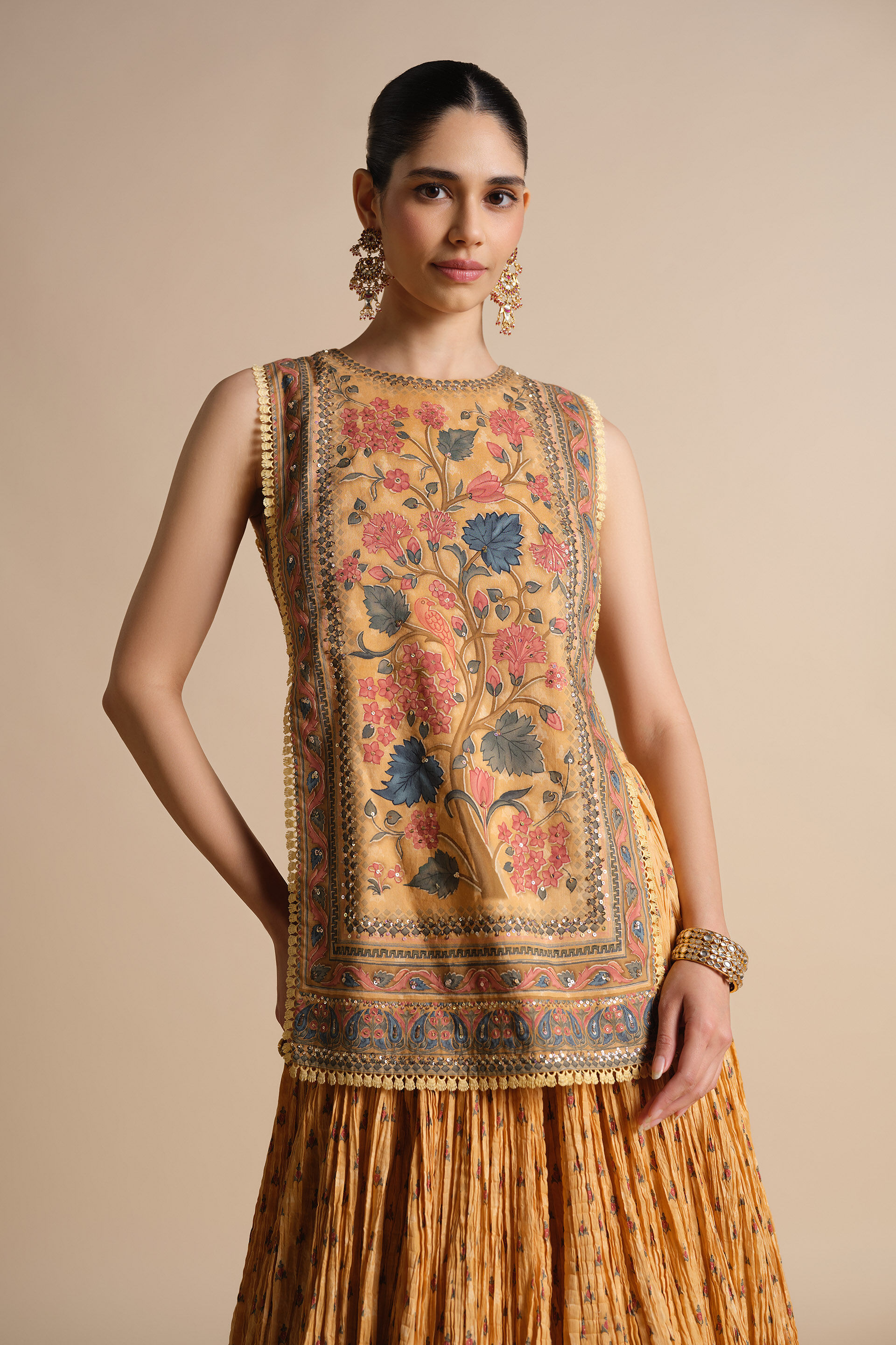 Azza Skirt Set - Yellow, Yellow, image 10